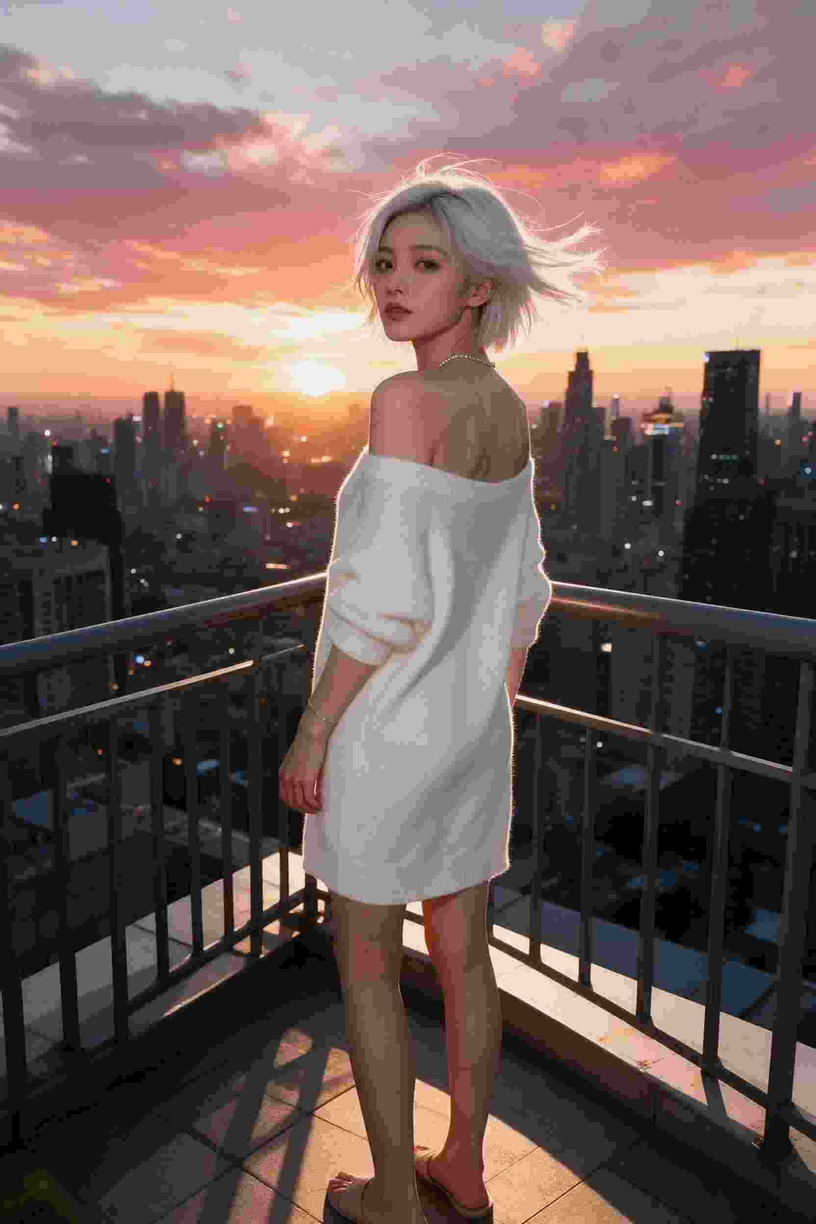 夜空中的星